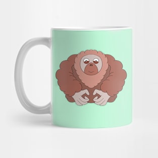 A cute orangutan Mug